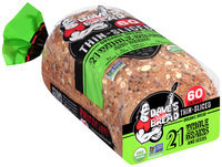 Dave's Killer Bread® Thin Sliced 21 Whole Grains and Seeds Organic Bread 20.5 oz. Loaf