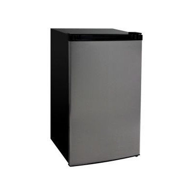Kegco MDC445-1BS - 4.4 Cu. Ft. Counterhigh Refrigerator - Black Cabinet with Stainless Steel Door