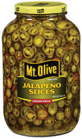 Mt. Olive Fresh Pack Jalapeno Slices 128 Oz Jar