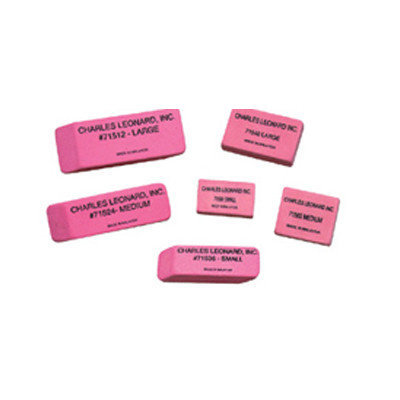 CHARLES LEONARD CHL71544 ECONOMY ERASER CAPS ASSORTED COLOR