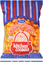 Kitchen Cooked Fried Cheese Flavored Crunchy Curls 4 oz. Bag