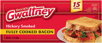 Gwaltney® Hickory Smoked Bacon 2.1 oz. Box
