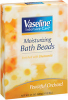 Vaseline Intensive Care Peaceful Orchard Scent Enriched W/Chamomile Moisturizing Bath Beads Box