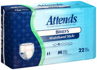 BRW102088 Attends® Briefs Waistband Style Medium HHC, 22 count