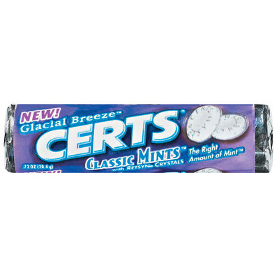 Certs Glacial Breeze Classic Mints