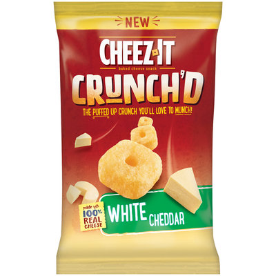 Cheez-It® Crunch'd™ White Cheddar Baked Cheese Snack