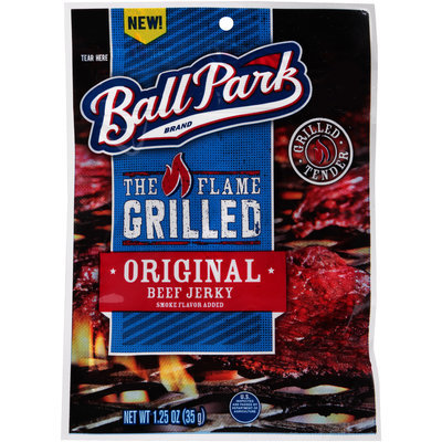 Ball Park® The Flame Grilled Original Beef Jerky 1.25 oz. Bag