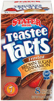 Stater Bros. Frosted Brown Sugar Cinnamon 8 Ct Toastee Tarts 14.6 Oz Box