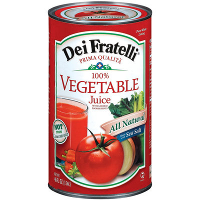 Dei Fratelli 100% Vegetable Juice 46 Fl Oz Can