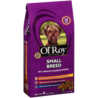 Ol' Roy® Small Breed Dog Food 4 lb. Bag