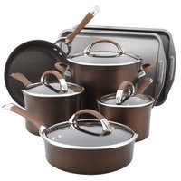 Circulon Symmetry Nonstick Hard-Anodized 11-pc. Cookware Set