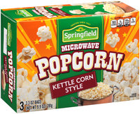Springfield® Kettle Corn Style Microwave Popcorn 9.9 oz. Bags
