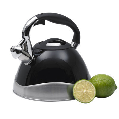 Creative Home Crescendo 3.1-Quart Cranberry Tea Kettle