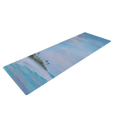 Kess Inhouse Carefree Carribean by Rosie Brown Yoga Mat