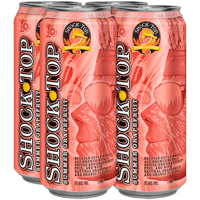 Shock Top® Summer Grapefruit Beer 4-1 pt. Cans