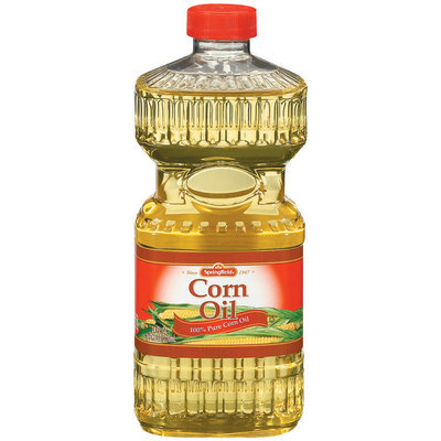 Springfield 100% Pure Corn Oil 24 Fl Oz Plastic Bottle