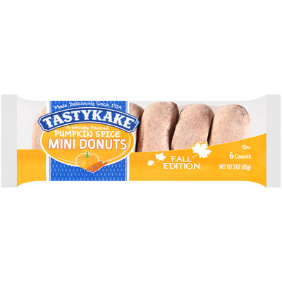 Tastykake® Fall Edition Pumpkin Spice Mini Donuts