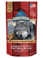 THE BLUE BUFFALO CO. BLUE™ Wilderness® Rocky Mountain Recipe™ Red Meat Recipe Grain-Free Natural Dog Biscuits