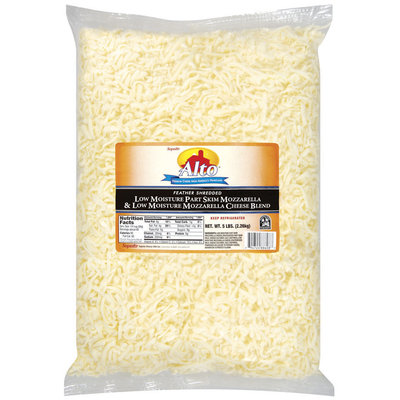 Alto® Feather Shredded Mozzarella Blend Cheese 5 Lb Bag