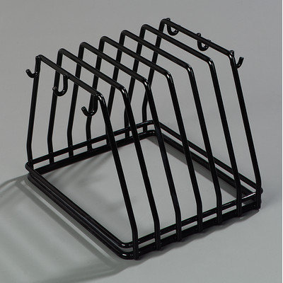 Carlisle 1187903 - Sparta Professional Board and Brush Rack, Black