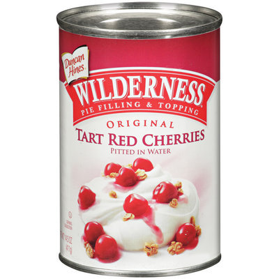 Wilderness® Original Tart Red Cherries Pie Filling & Topping 14.5 Oz Can