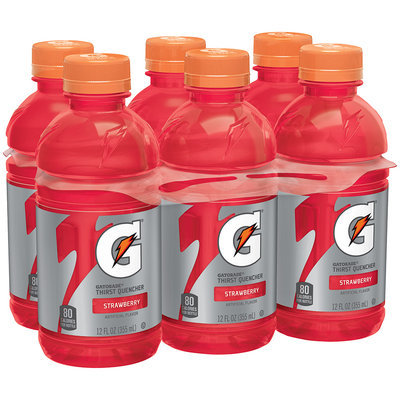 Gatorade® G® Series Perform Strawberry Sports Drink 6-12 fl. oz. Bottles