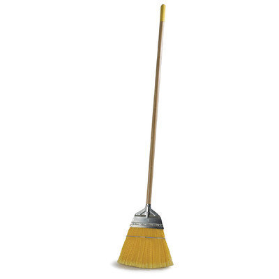 Carlisle 4564304 - 48-in Flagged Synthetic Corn Broom w/ Metal Top