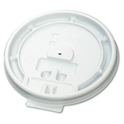 Boardwalk BWK 8TABLID Tear Tab Lid for 8 Oz Paper Hot Cup