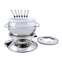 Swissmar Zuri 3 in 1 Fondue Set - Silver