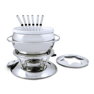 Swissmar Zuri 3 in 1 Fondue Set - Silver