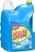 SUN® Clean & Fresh Laundry Detergent 125 Loads 188 fl. oz. Jug