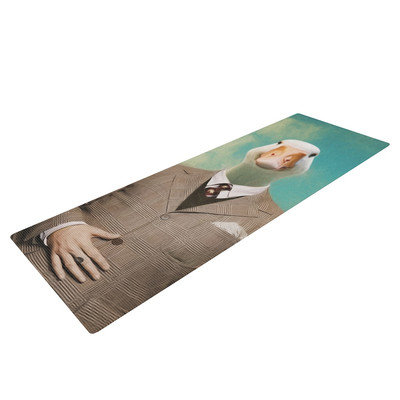 Kess Inhouse Passenger 15A by Natt Duck Yoga Mat