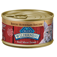 THE BLUE BUFFALO CO. BLUE™ Wilderness® Rocky Mountain Recipe™ Red Meat Feast For Adult Cats