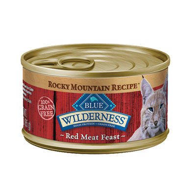 THE BLUE BUFFALO CO. BLUE™ Wilderness® Rocky Mountain Recipe™ Red Meat Feast For Adult Cats