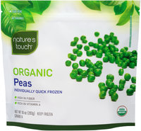 Nature's Touch™ Organic Peas 10 oz. Stand-Up Bag