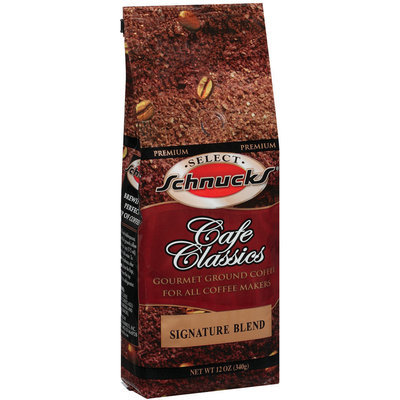Schnucks Gourmet Ground Signature Blend Coffee 12 Oz Bag