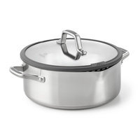 Calphalon Easy System Stainless Steel 5-qt. Dutch Oven with Lid