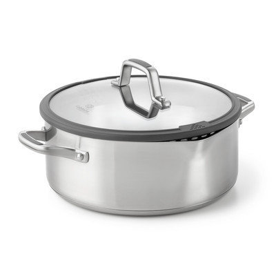 Calphalon Easy System Stainless Steel 5-qt. Dutch Oven with Lid