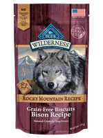 THE BLUE BUFFALO CO. BLUE™ Wilderness® Rocky Mountain Recipe™ Bison Recipe Grain-Free Natural Dog Biscuits