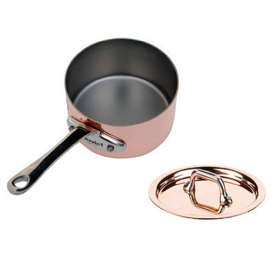 Mauviel Copper M'150S 3 1/2 inch Butter Warmer w/Lid