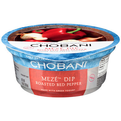 Chobani®i Meze™ Roasted Red Pepper Greek Yogurt Dip