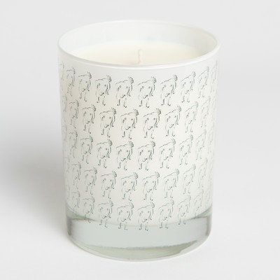 Acadian Candle 14042 Nelli Design Waggin Candle Gray