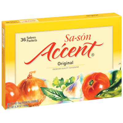 Accent Sa-Son Original 0.17 Oz Packets Seasoning 36 Ct Box