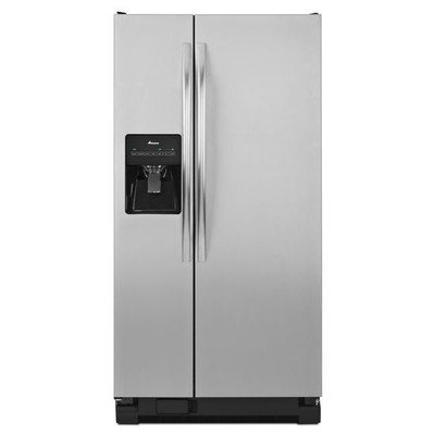 Amana ASD2275BRS 22.0 Cu. Ft. Stainless Steel Side-By-Side Refrigerator - Energy Star