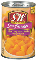 S&W® Sun Peaches in Light Syrup 15 oz. Pull-Top Can