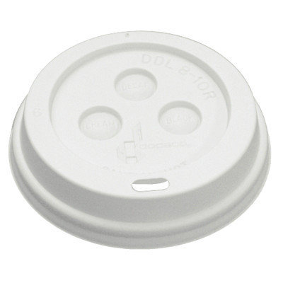 Boardwalk BWK 8DOMELID Plastic Dome Lid For 8 Oz Paper Hot Cup