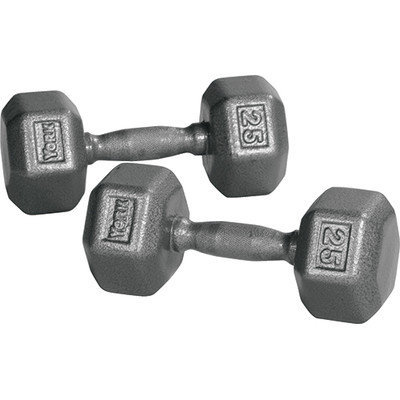 York Barbell Pro Hex Dumbbell Weight: 5 lbs