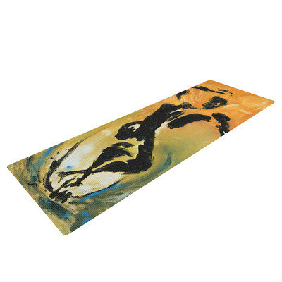 Kess Inhouse Hangin' 5 by Josh Serafin Yoga Mat
