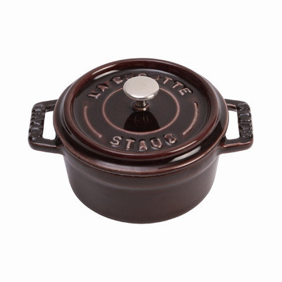 Staub 4-qt. Round Cocotte with Lid Finish: Burnt Orange