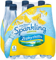 Zephyrhills® Sparkling Lemon Natural Spring Water